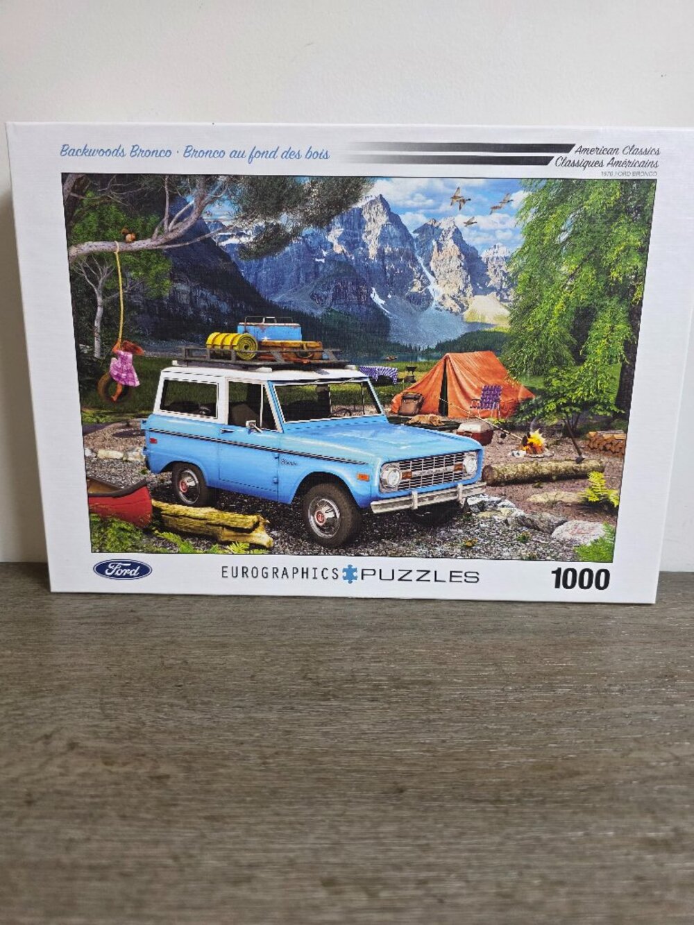 Backwoods Bronco - 1000 Piece Jigsaw Puzzle by Eurographics